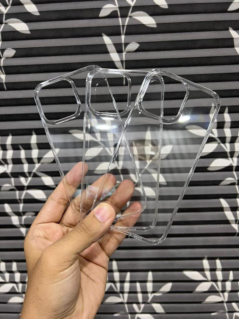 iPhone 14 Pro Max Series Transparent Hard Cover Case