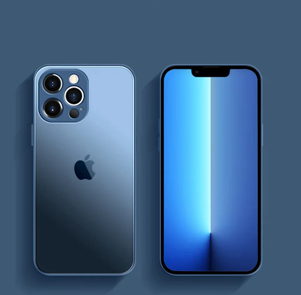 iPhone 13 Pro Max Series AG Frosted Glass Case
