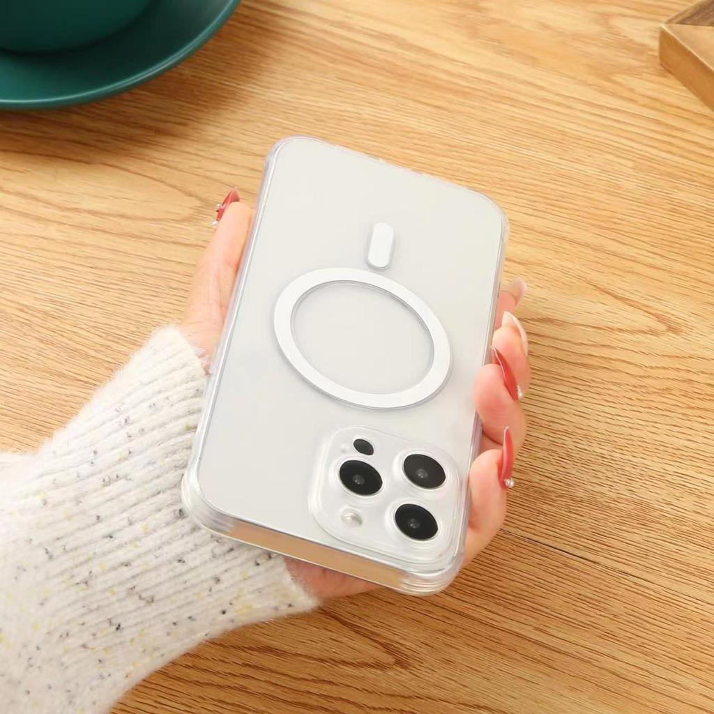 iPhone 14 Pro Max Series Transparent MagSafe Case