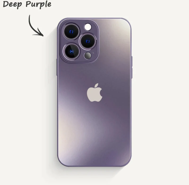 iPhone 12 Pro Series AG Frosted Glass Case