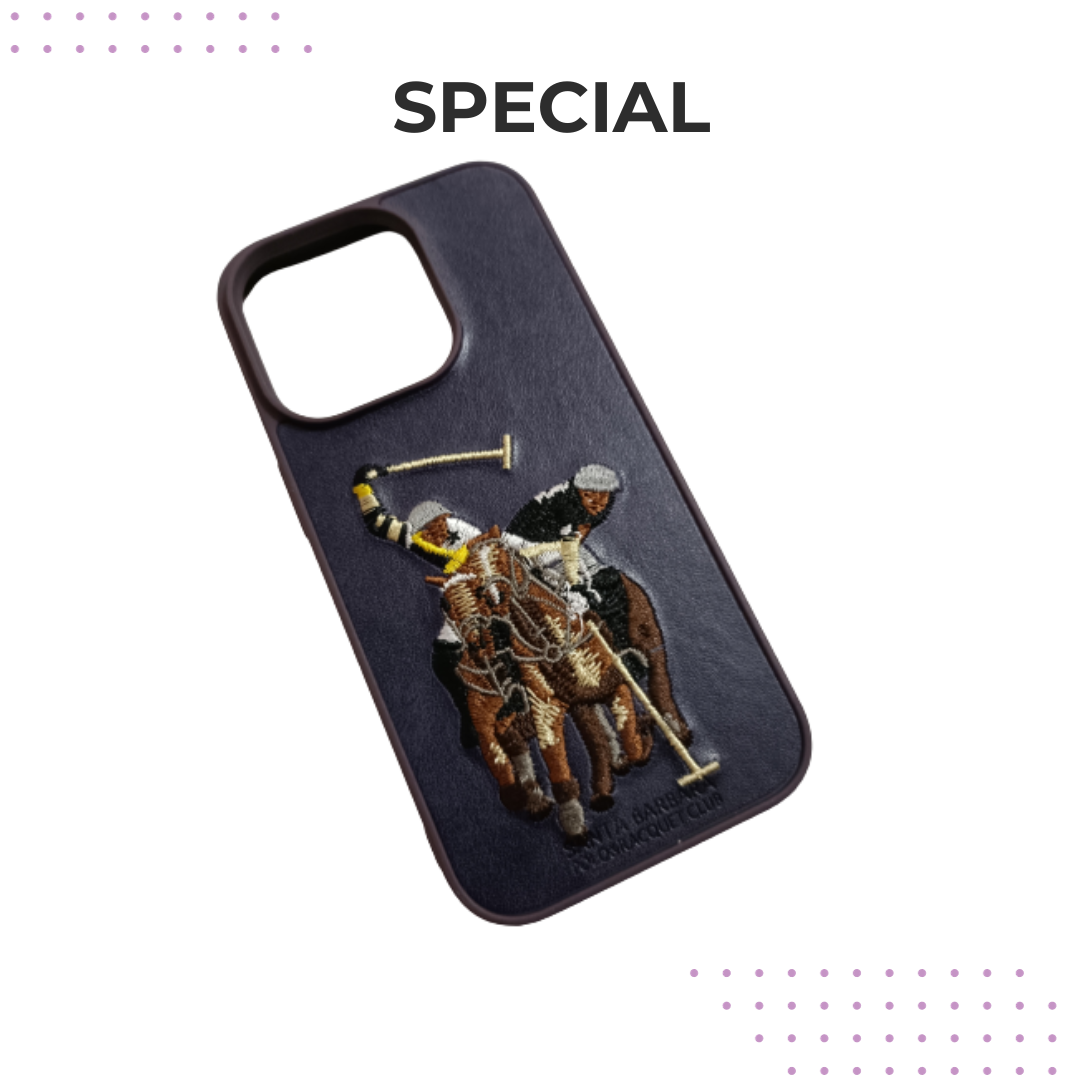 Santa Barbara Genuine Leather Case Jockey Series Case For iPhone 14 Pro