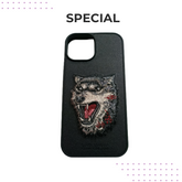 3D Embroidered Cute Wolf Tiger