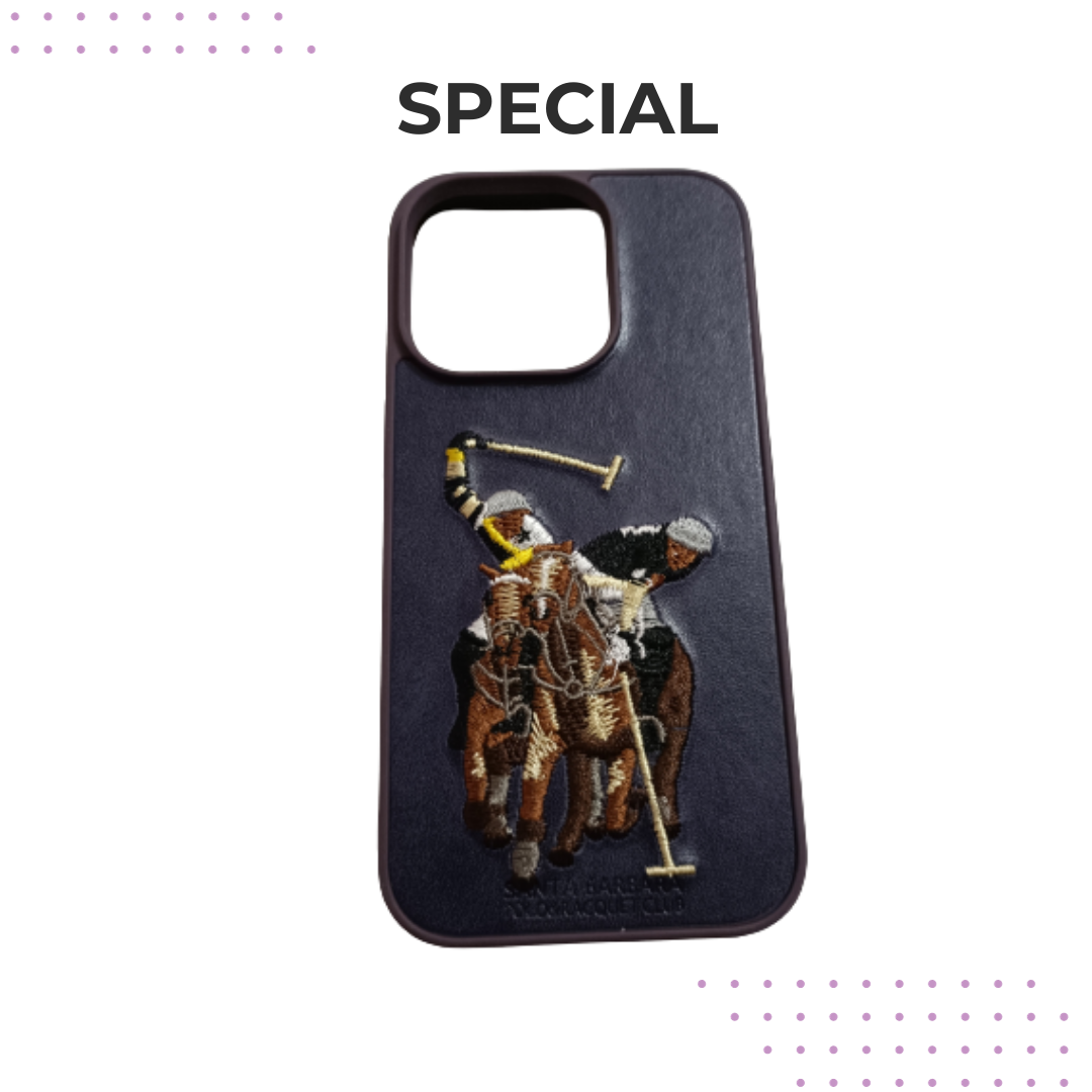 Santa Barbara Genuine Leather Case Jockey Series Case For iPhone 14 Pro