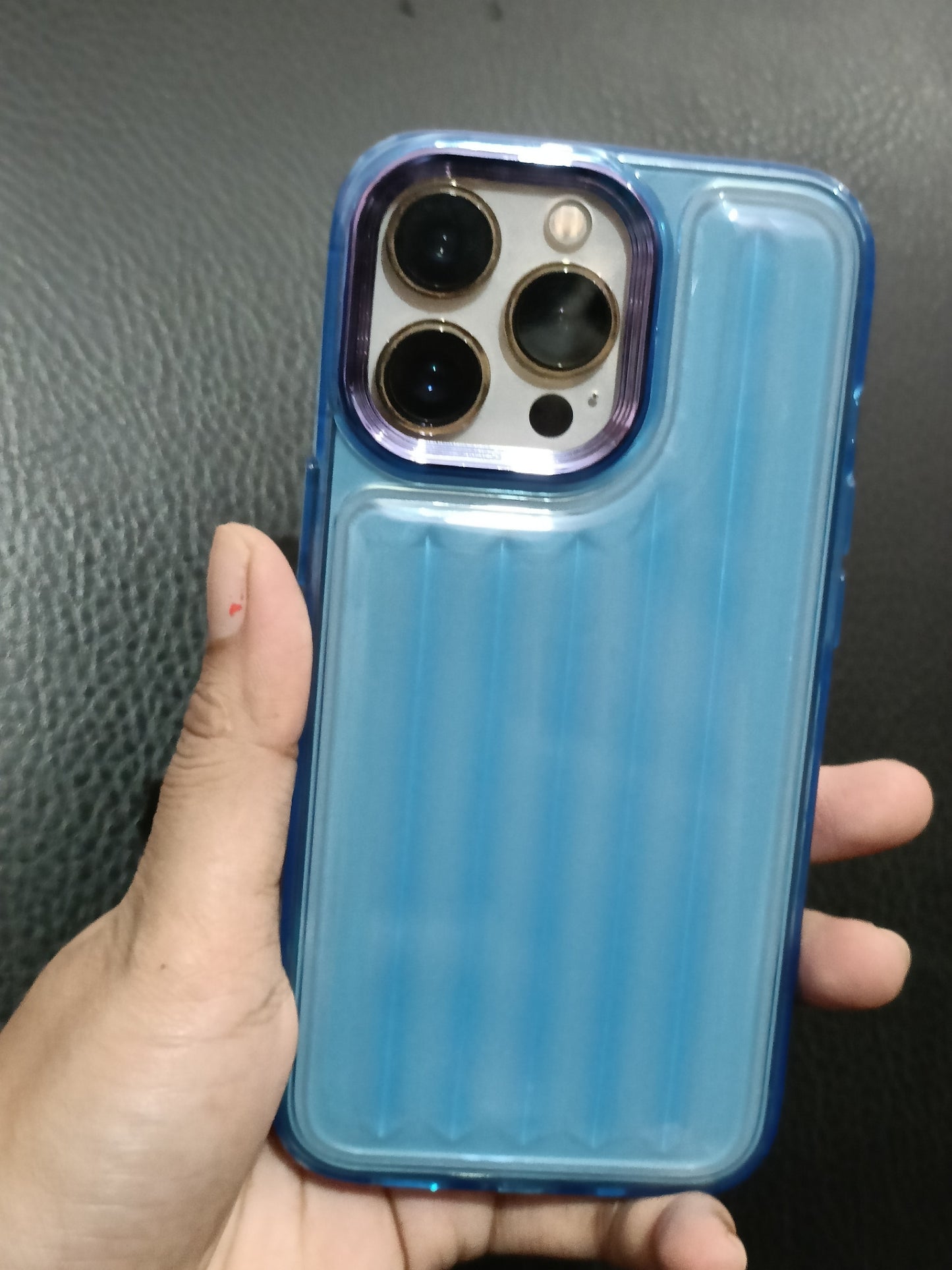 Transparent Glacier Pattern Case-iPhone 13