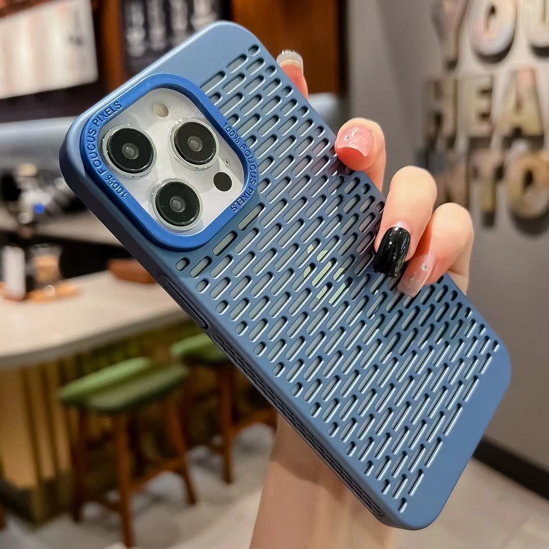 Heat Deflect Mesh Case For iPhone 12