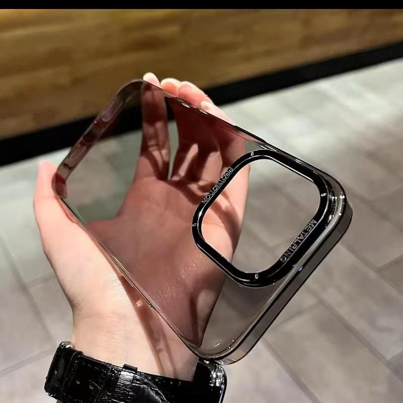 iPhone 11 Luxury Ultra Thin Transparent With Metal Camera Protection