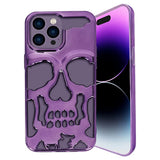 iPhone 13 Pro Max Series Hollow Skull Design Case
