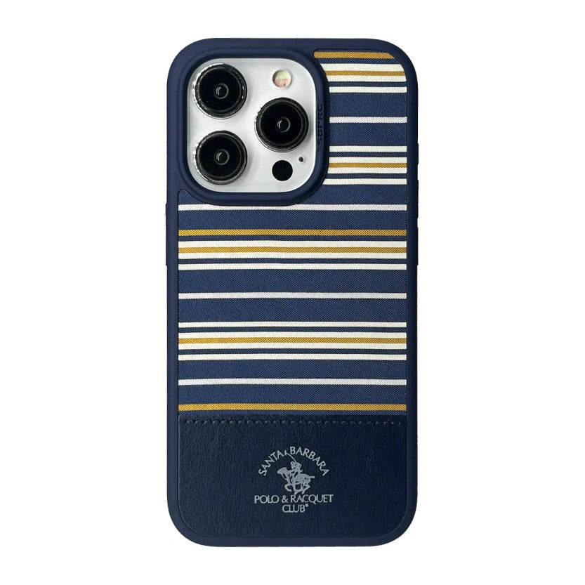 iPhone 15 Series Isaac Series Genuine Santa Barbara Leather Case