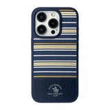 iPhone 15 Series Isaac Series Genuine Santa Barbara Leather Case