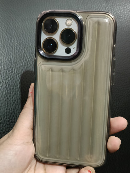 Transparent Glacier Pattern Case-iPhone 13 Pro