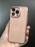Transparent Glacier Pattern Case-iPhone 15 Pro Max