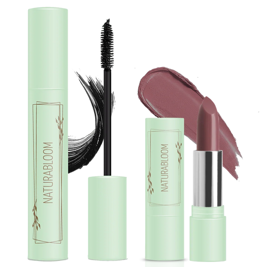 Dusty Rose Lipstick & Mascara