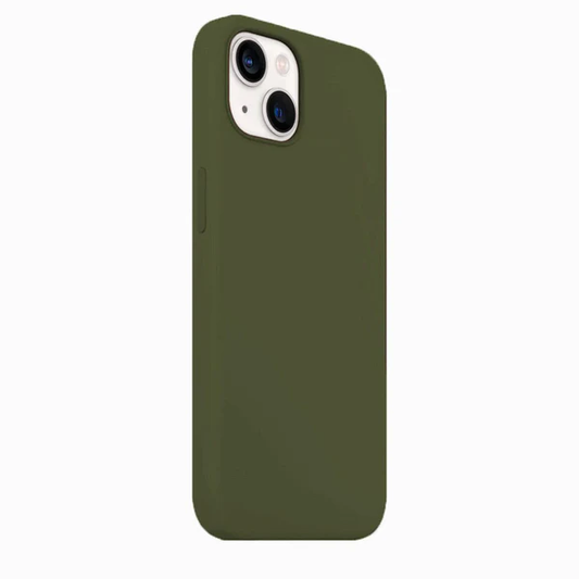 Liquid Silicone Logo Case For iPhone 15 Series