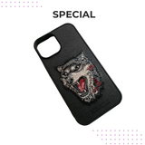 3D Embroidered Cute Wolf Tiger 