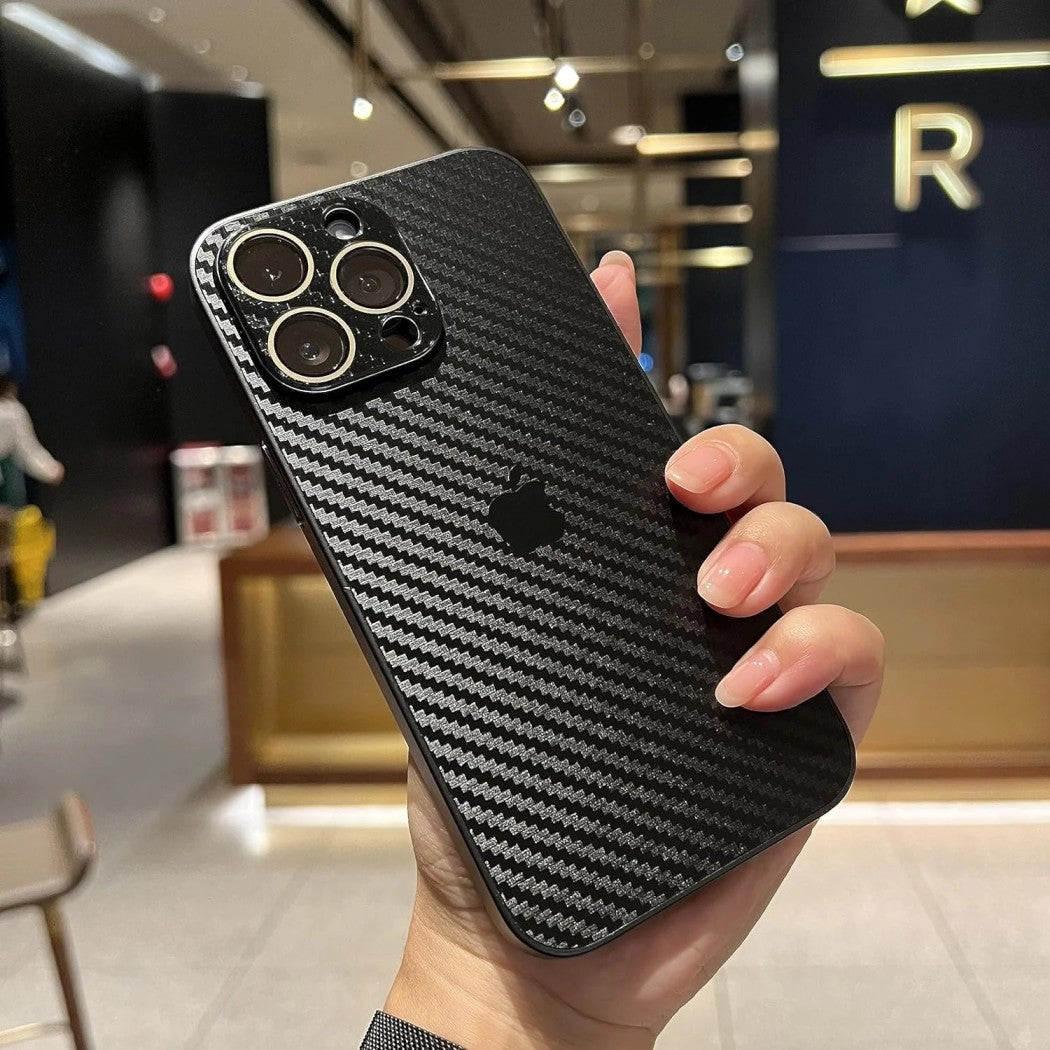 New Carbon Fiber Pattern AG Glass Case