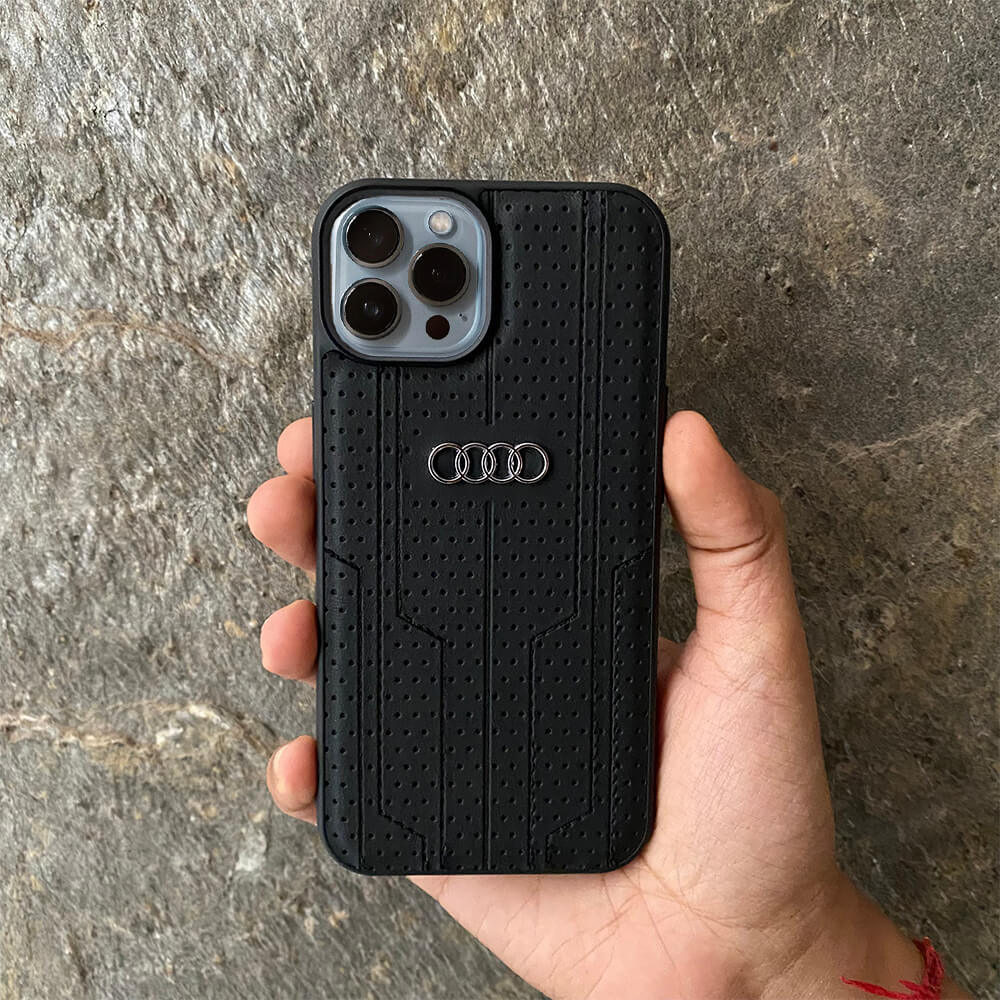 Audi A6 Design Synthetic Leather Case