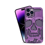 iPhone 13 Pro Max Series Hollow Skull Design Case